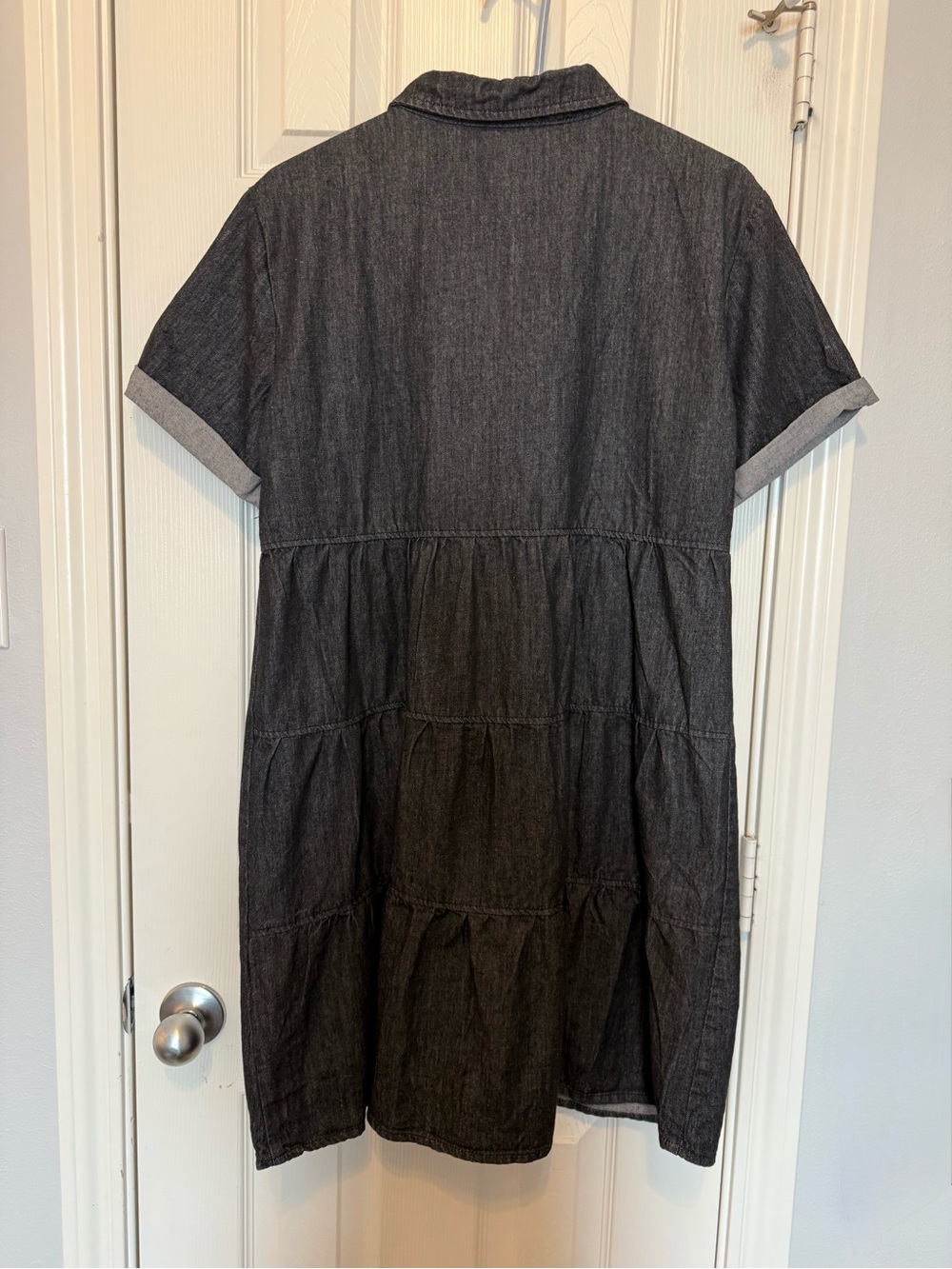 BUNDLE (2) Amazon Women's Short-Sleeve Button-Front Mini Dress - Picture 4 of 6